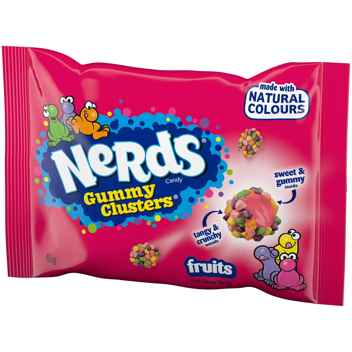 Nerds Gummy Clusters Fruits (20 x 45g)