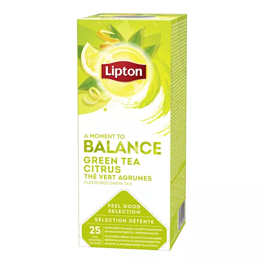 Lipton FGS Balance Green Tea Citrus (25 Beutel)