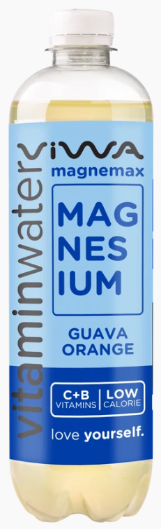 Viwa Vitminwater Magnemax Magnesium Guava Orange (12 x 0,6 Liter PET-Flaschen DE)