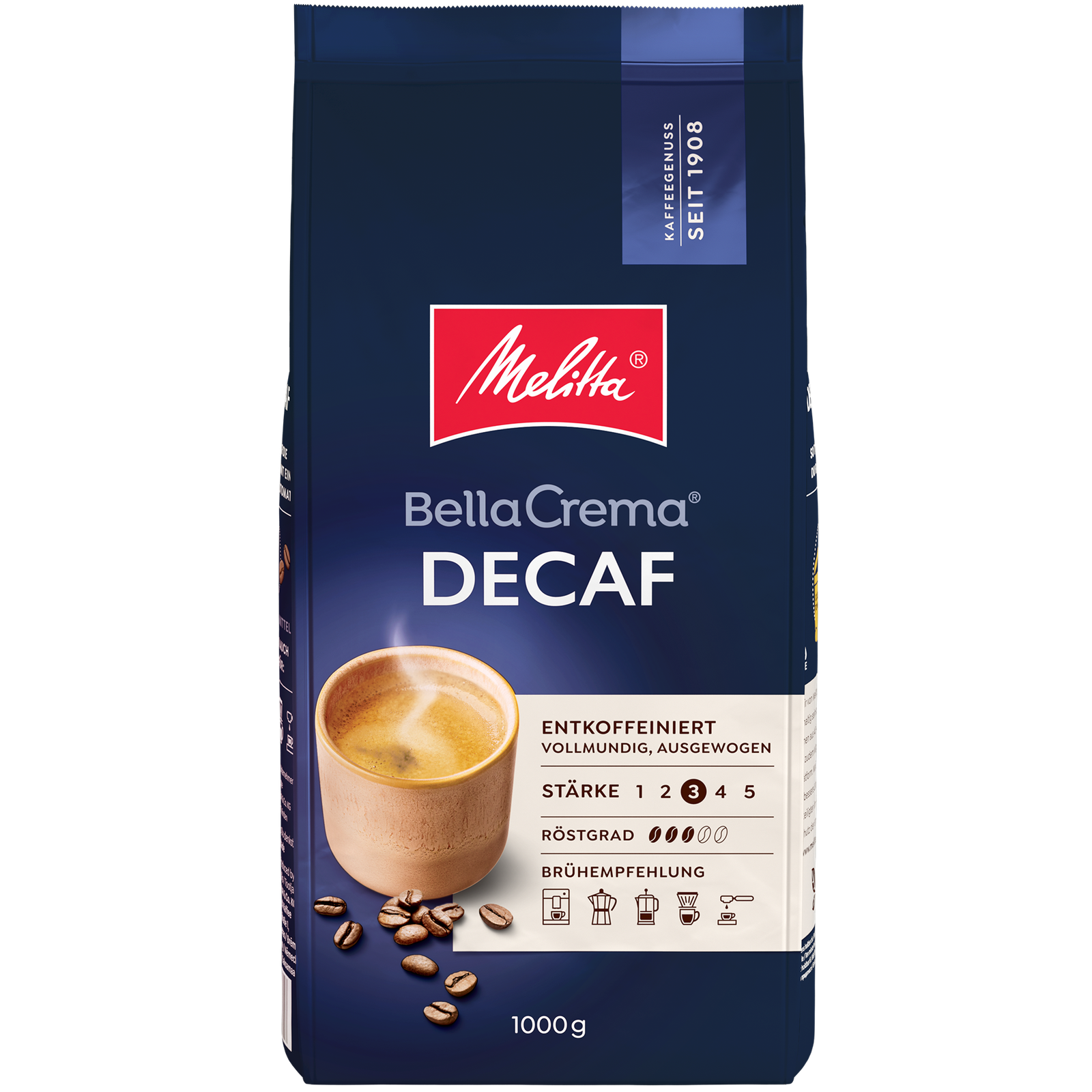 Melitta BellaCrema Decaf - 1kg