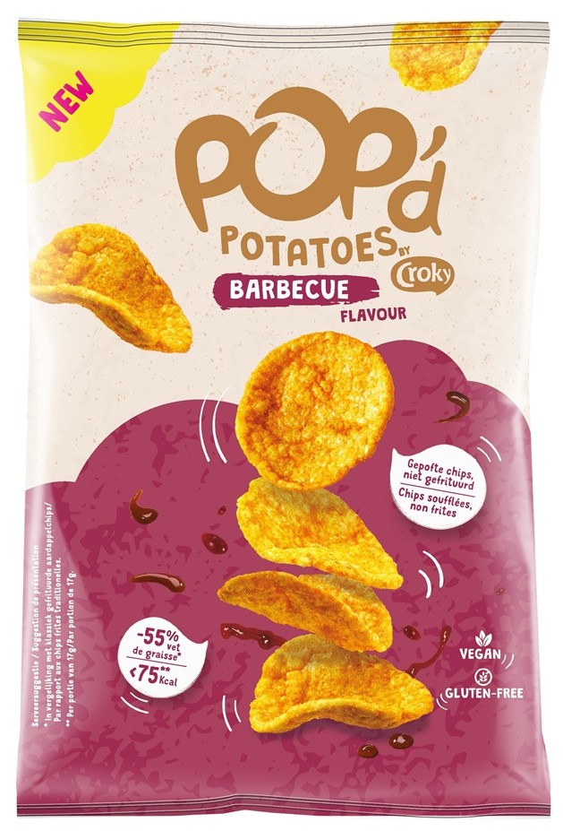 Croky Pop'd Potatoes Barbecue (24 x 17g)