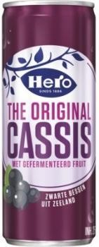 Hero Cassis (24 x 0,25 Liter blik NL)
