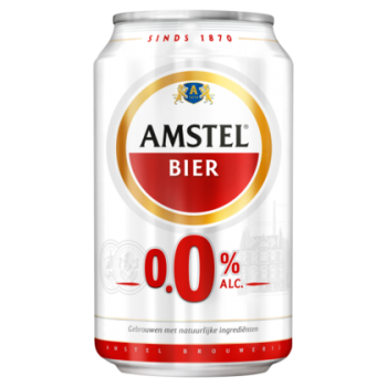Amstel Beer 0% (24 x 0,33 Liter cans)