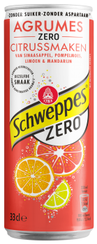 Schweppes Agrumes Zero (24 x 0,33 Liter Dosen BE)