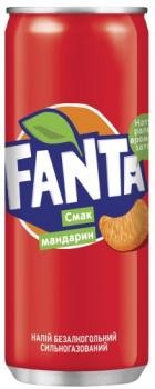 Fanta Mandarine (12 x 0,33 Liter blik UA)