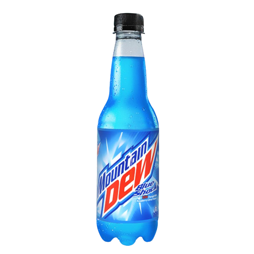 Mountain Dew Blue Shock (24 x 0,4 Liter PET-bottles)