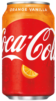 Coca Cola USA Orange Vanilla (12 x 0,355 Liter cans)