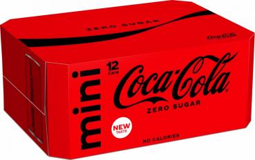 Coca Cola Mini Zero Sugar (24 x 0,15 Liter STG cans) | Dagro Coffee ...