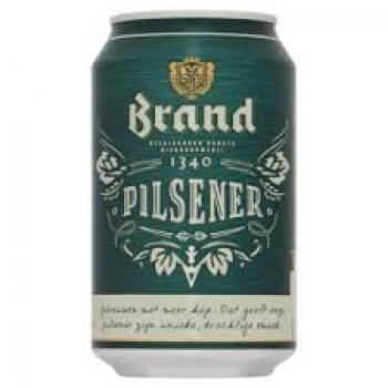 Brand Beer (24 x 0,33 Liter cans) 5% Alcohol