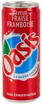 Oasis Fraise Framboise (24 x 0,33 Liter Dosen BE)