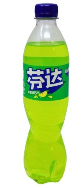 Fanta Green Apple China (12 x 0,5 Liter PET-flessen)