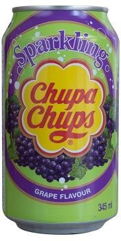 Chupa Chups Grape Flavour (24 x 0,345 Liter Dosen)