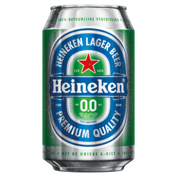 Heineken Beer 0% (24 x 0,33 Liter cans)